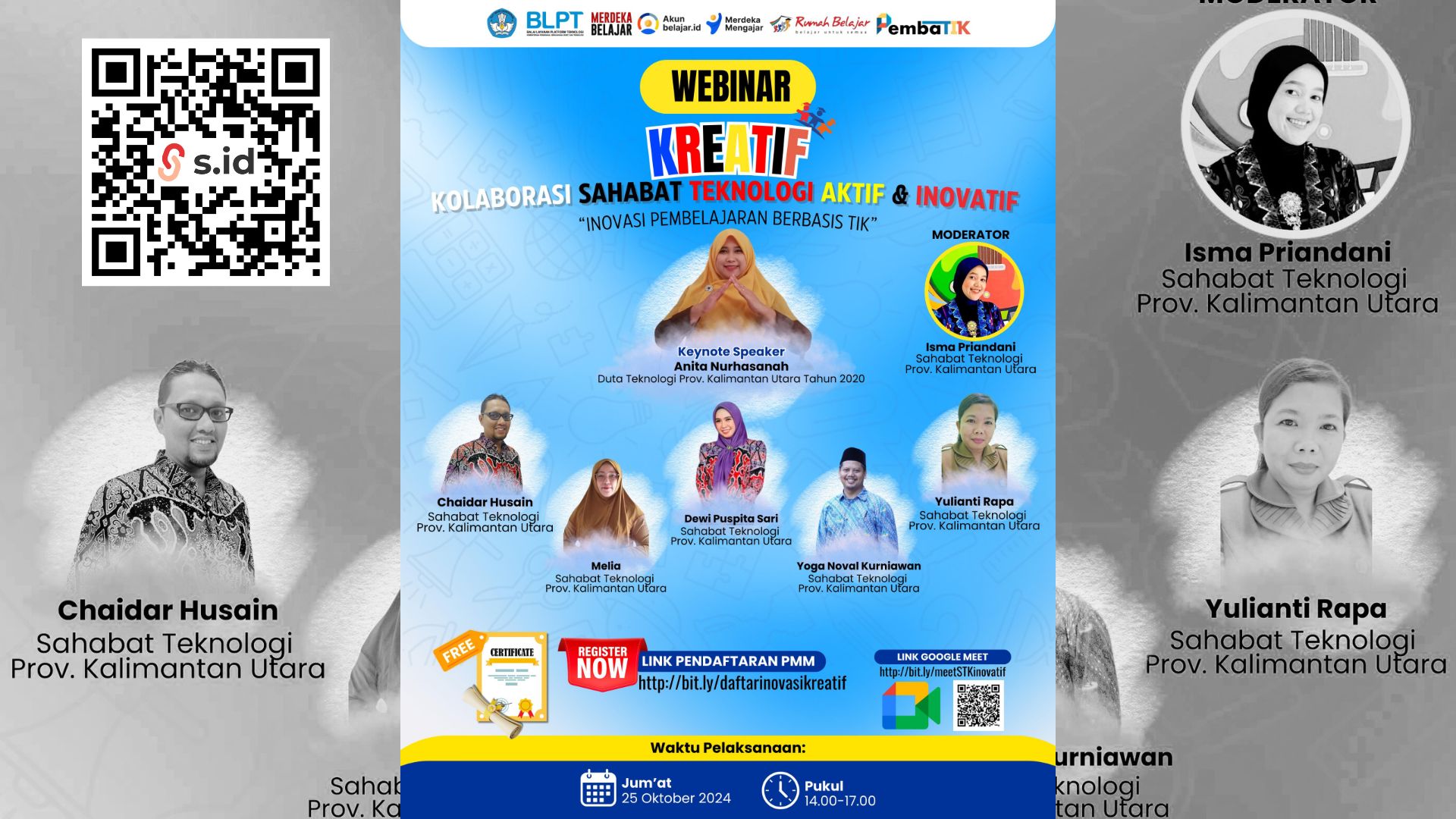 Berbagi Praktik Baik Dalam Webinar KREATIF